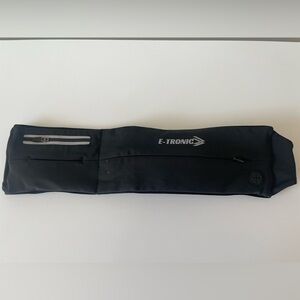 E-Tronic Black Running Belt, Money Belt, Hiking